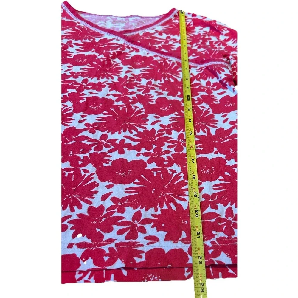 Garnet‎ Hill Asian Wrap Pajama Top Organic Cotton Size X-Small  Long Sleeve - Picture 8 of 8